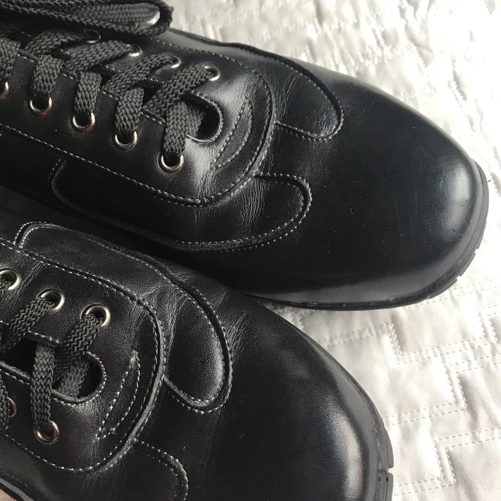 Lands’ End men’s leather shoes